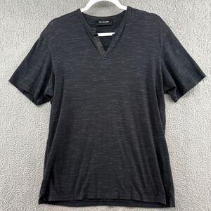 The Kooples Cutaway V-Neck Tee T-Shirt Men's Size Large